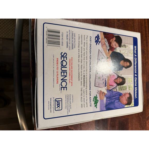 Jax SEQUENCE Board Game - New in Box - Picture 6 of 8